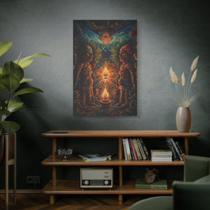 Teachers of the Light 2 Canvas Print - Spiritual Wall Art Canvas Stretched, 1.25'' (Series 2) - FNKY ROOSTER DESIGNS