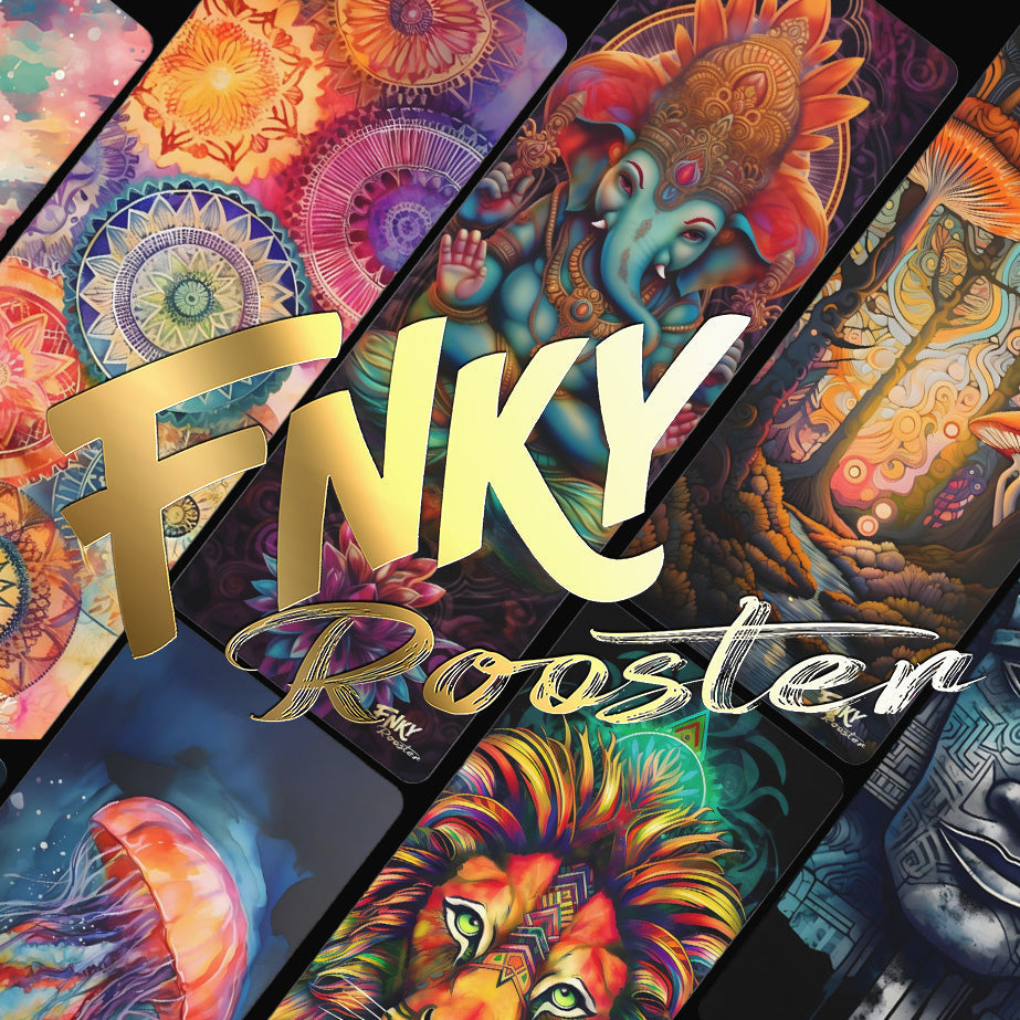 Yoga Mats by FNKY Rooster Designs - FNKY ROOSTER DESIGNS