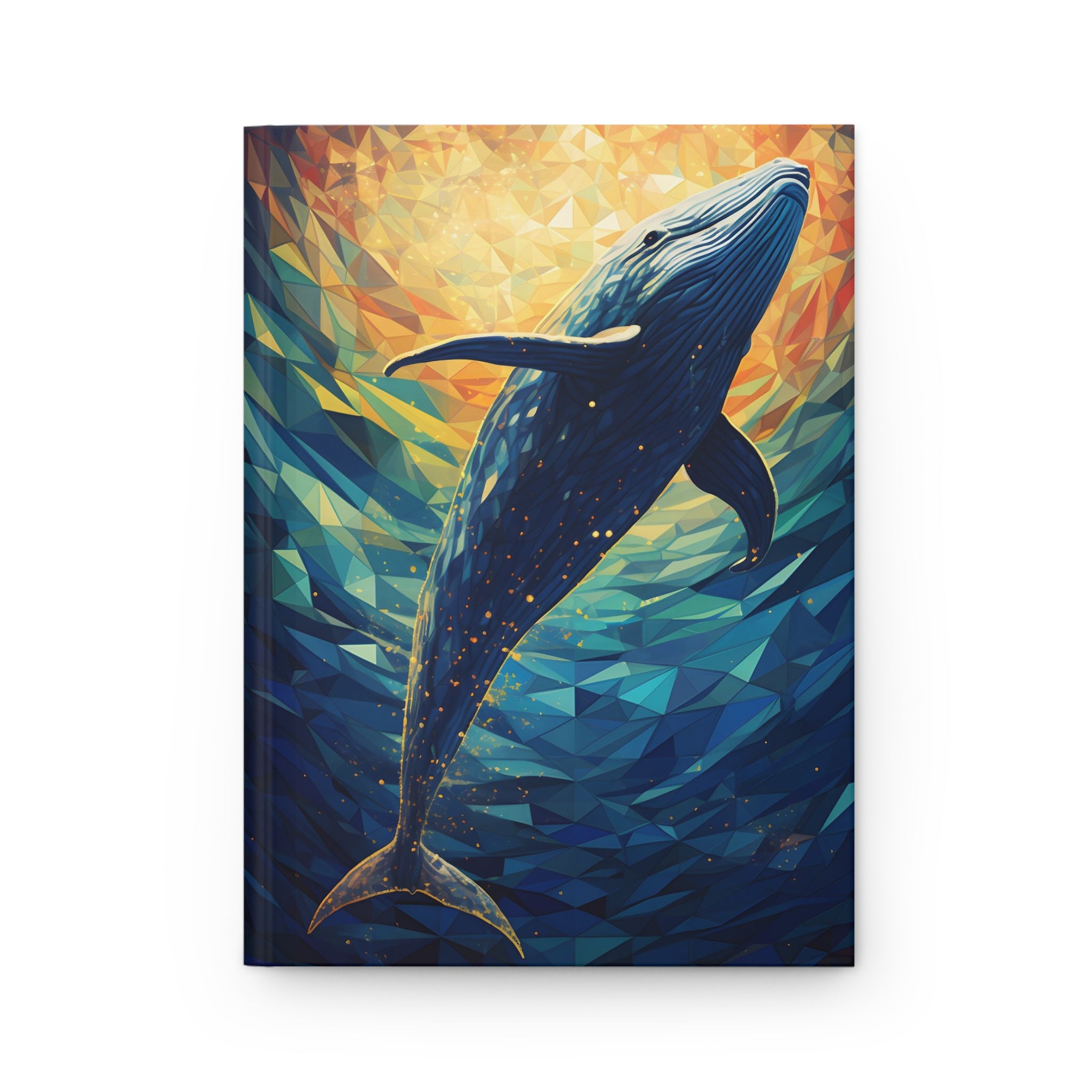 Sacred Whale Hardcover Journal (Back to School / Gratitude / Manifesting Journal)