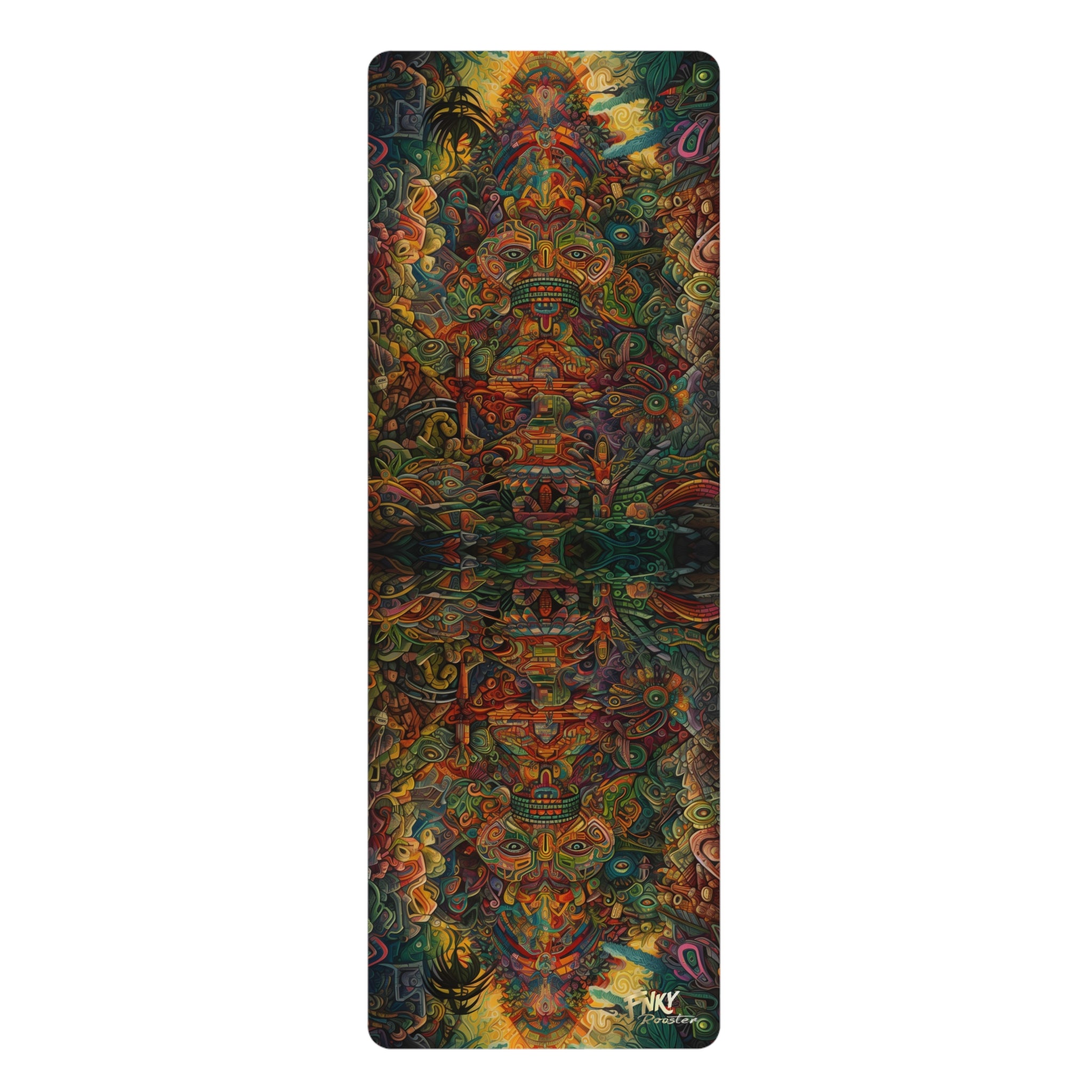 Sacred Visions Rubber Yoga Mat