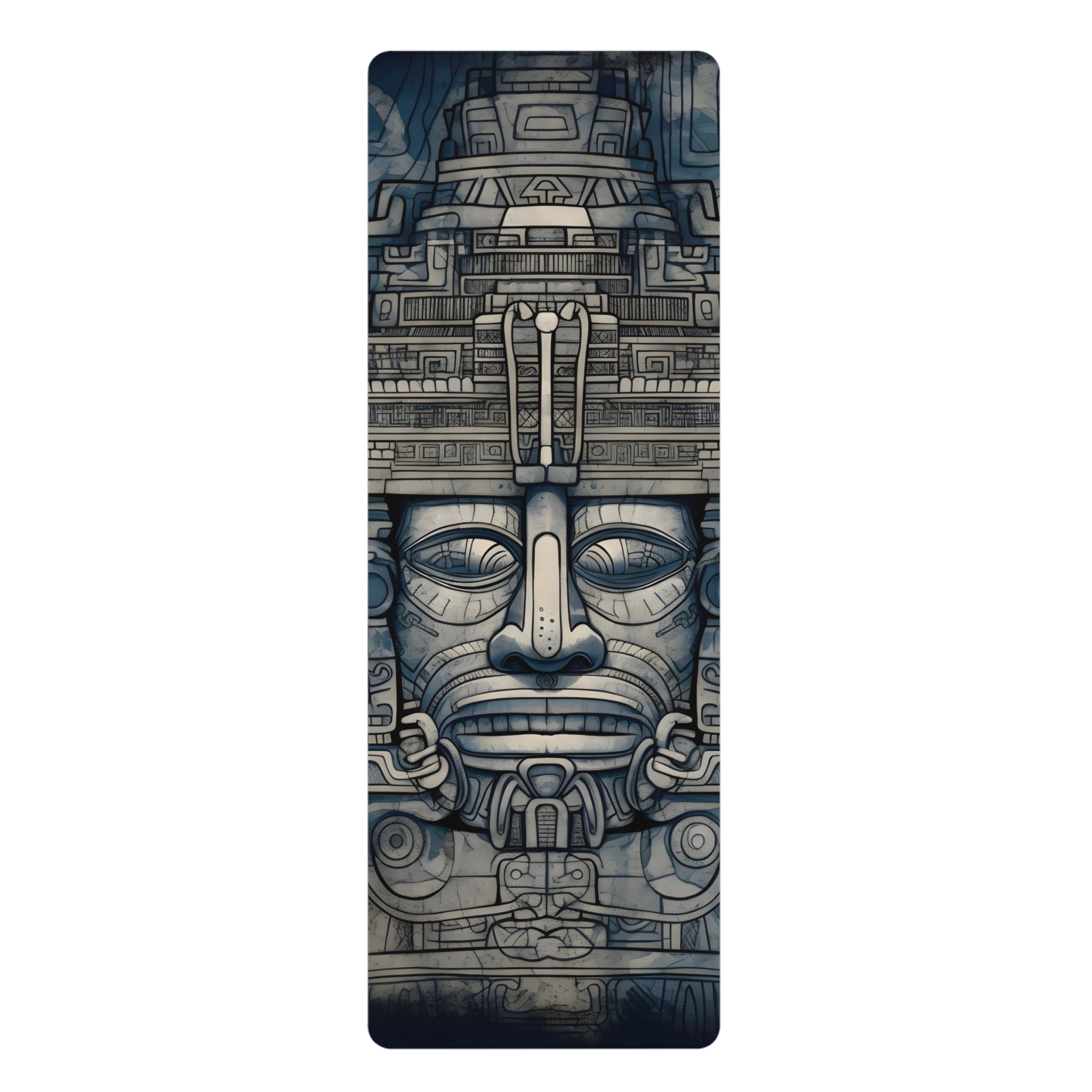 Ancient Mayan Yoga Mat Perfect for Vinyasa, Ashtanga, Pilates & Home Workouts