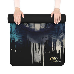 Ancient Mayan Design Yoga Mat Perfect for Vinyasa, Ashtanga, Pilates & Home Workouts - FNKY ROOSTER DESIGNS