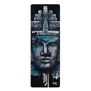 Ancient Mayan Design Yoga Mat: The Ultimate Yoga Experience - FNKY ROOSTER DESIGNS