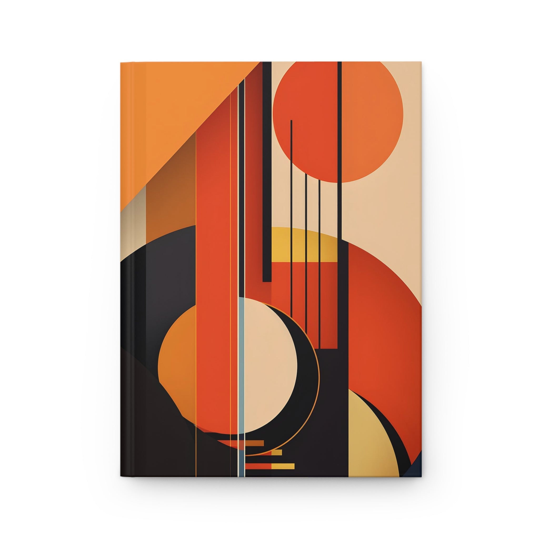 Art Deco Rule - Lined Hardcover Journal (Back to School / Gratitude / Manifesting Journal) - FNKY ROOSTER DESIGNS