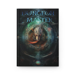 Black Dragon Dungeon Master Fantasy lover Notebook perfect companion for D&D - FNKY ROOSTER DESIGNS