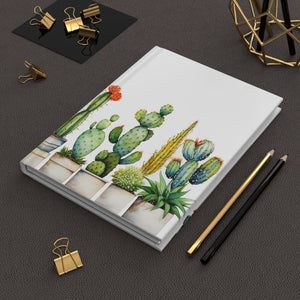 Cactus Hardcover Journal (Back to School / Gratitude / Manifesting Journal) - FNKY ROOSTER DESIGNS
