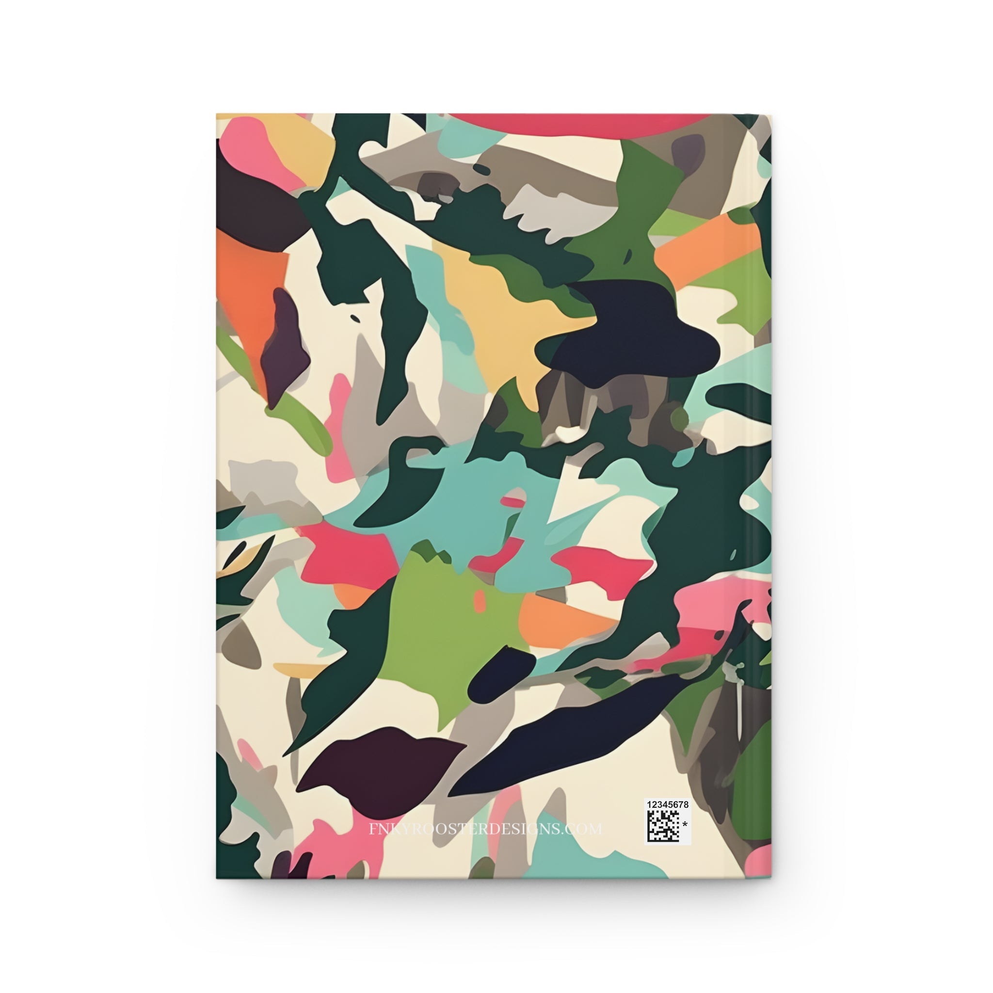 Desert Camouflage Hardcover Journal - Lined/Blank Pages - Military Style Notebook - Tactical Diary - Gift for Veterans, Outdoor Enthusiasts - FNKY ROOSTER DESIGNS