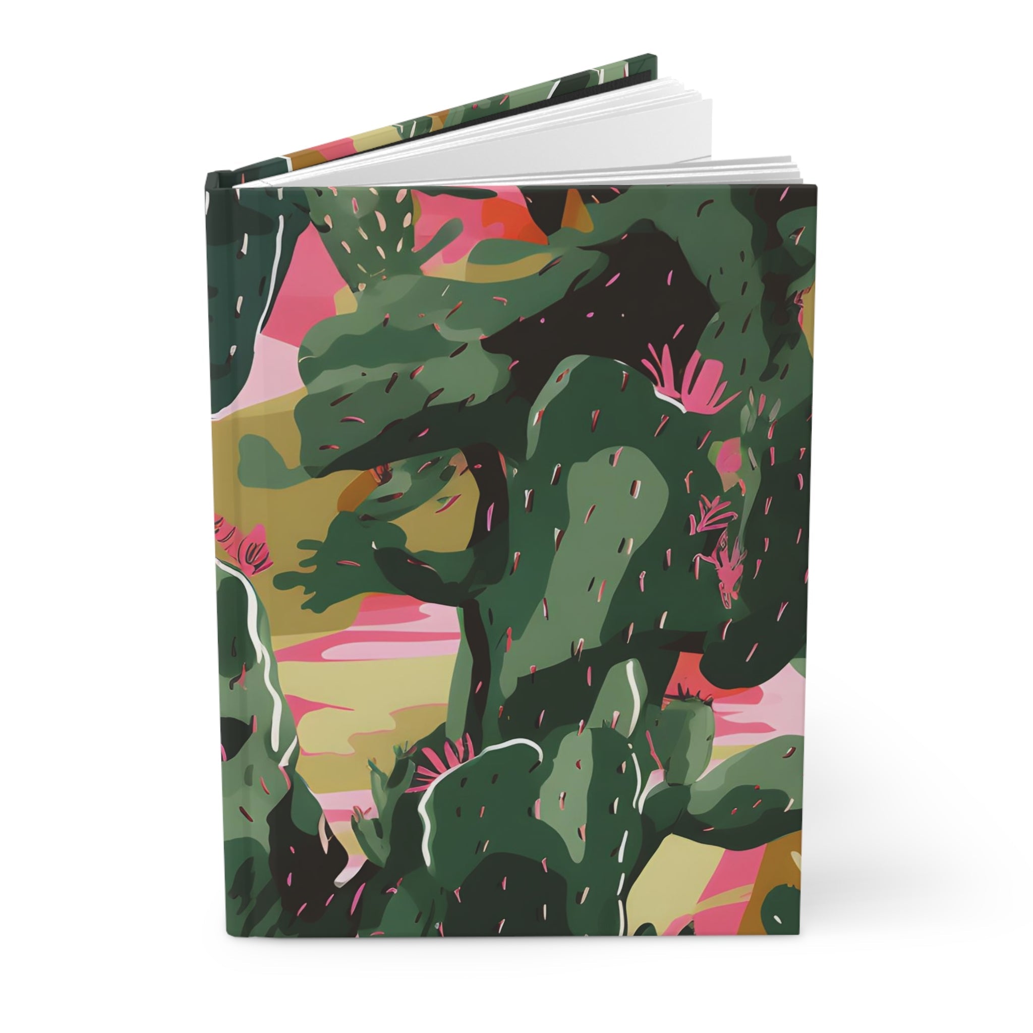 Desert Camouflage Hardcover Journal - Lined/Blank Pages - Military Style Notebook - Tactical Diary - Gift for Veterans, Outdoor Enthusiasts - FNKY ROOSTER DESIGNS