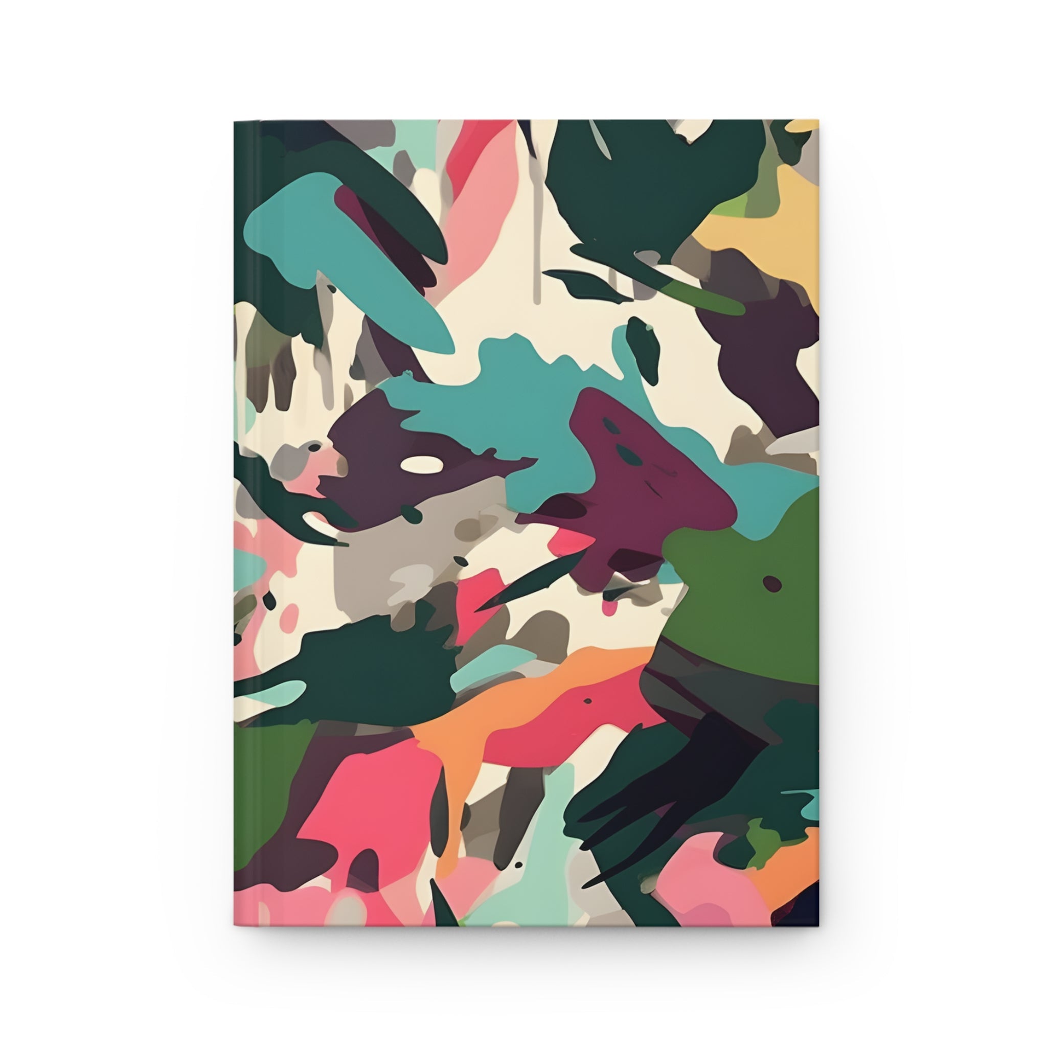 Desert Camouflage Hardcover Journal - Lined/Blank Pages - Military Style Notebook - Tactical Diary - Gift for Veterans, Outdoor Enthusiasts - FNKY ROOSTER DESIGNS