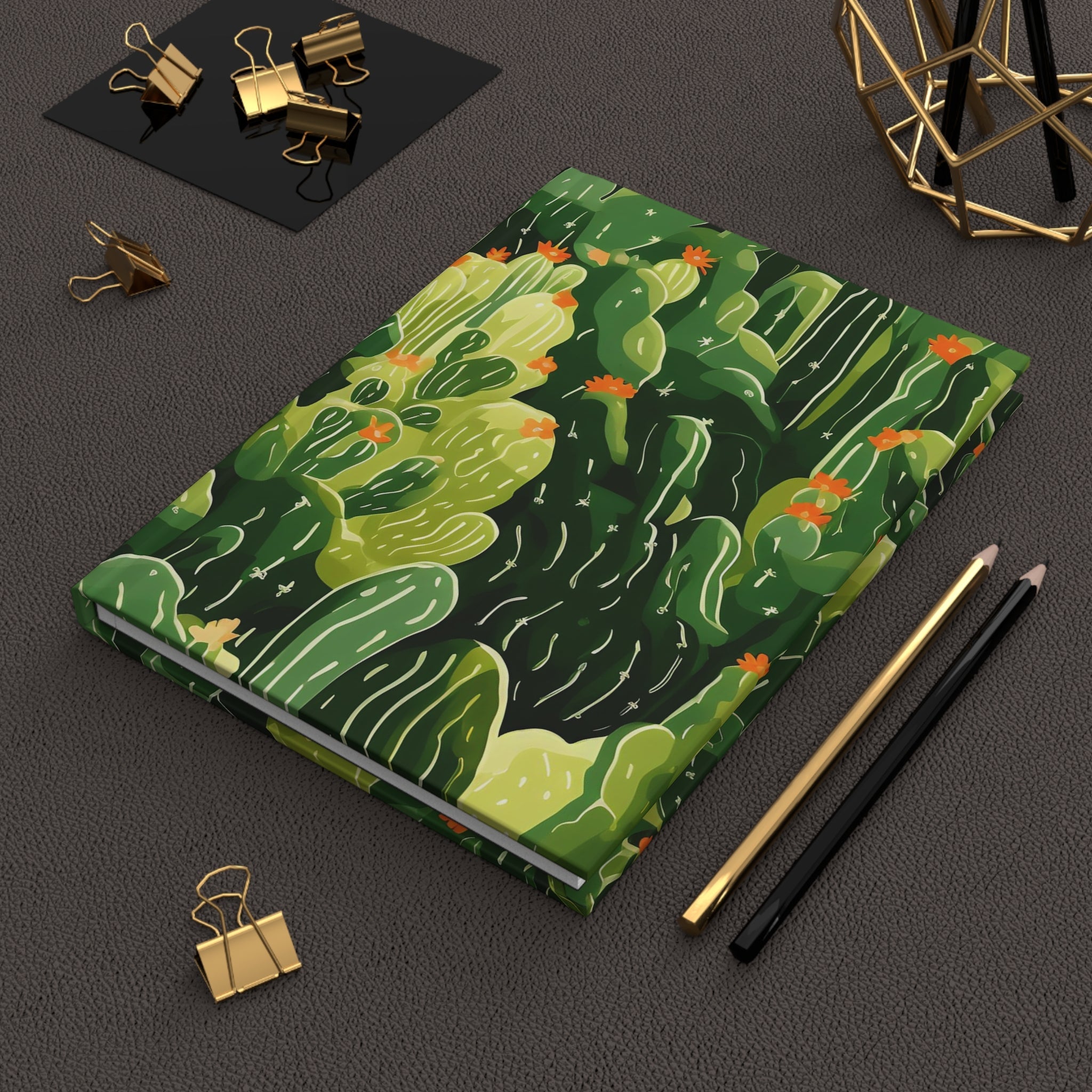 Desert Camouflage Hardcover Journal - Lined/Blank Pages - Military Style Notebook - Tactical Diary - Gift for Veterans, Outdoor Enthusiasts - FNKY ROOSTER DESIGNS