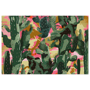 Desert Camouflage Jigsaw Puzzle: Choose Your Challenge with 30 to 1000 Pieces - Ships in Gift - Ready Metal Tin - FNKY ROOSTER DESIGNS