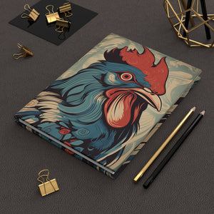 FNKY Rooster Hard Cover Hardcover Journal - FNKY ROOSTER DESIGNS