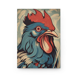 FNKY Rooster Hard Cover Hardcover Journal - FNKY ROOSTER DESIGNS