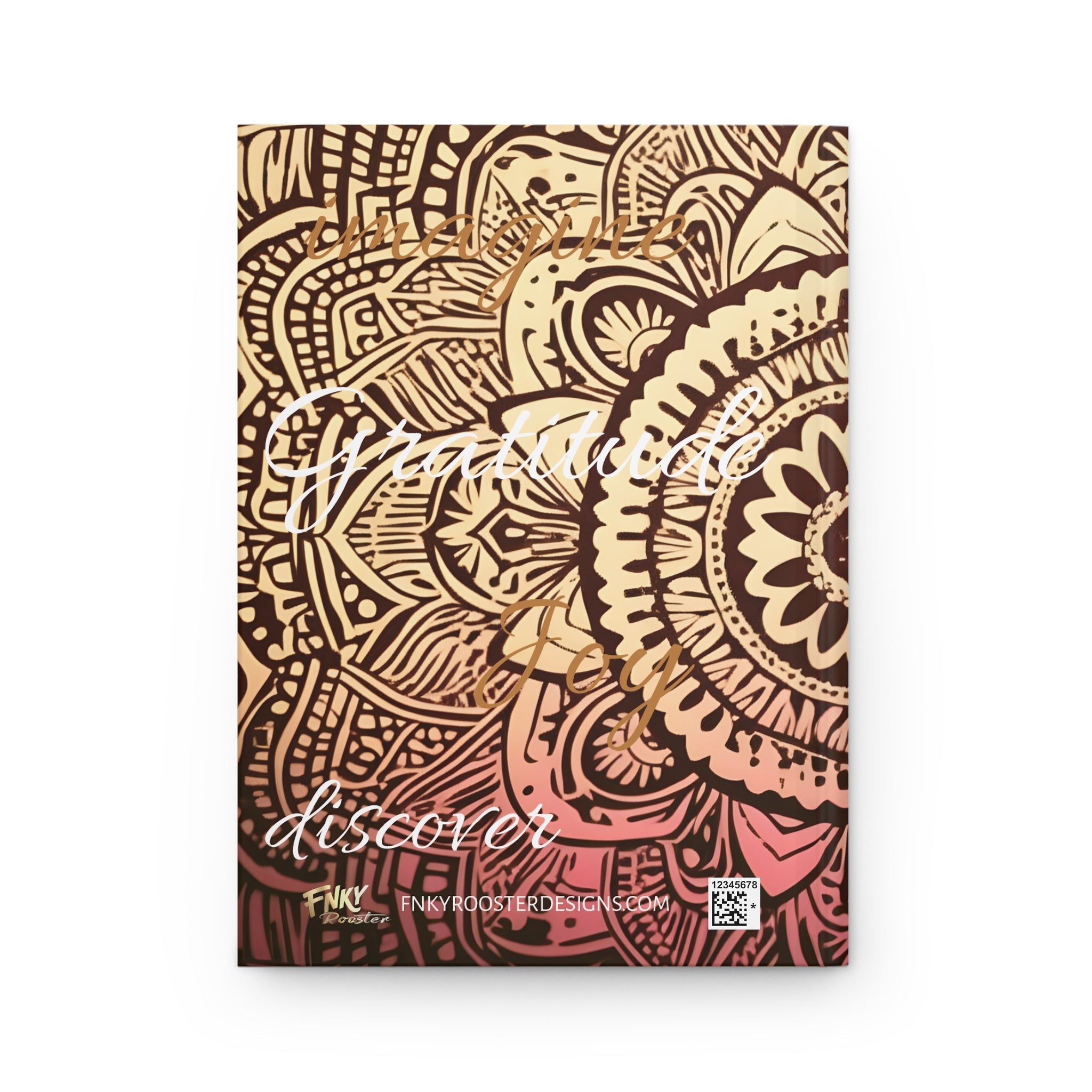 Golden Mandala Positivity Journal: Your Go - To Gratitude and Inspiration Journal - FNKY ROOSTER DESIGNS