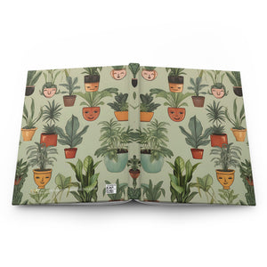 Happy Cactus Hardcover Journal (Back to School / Gratitude / Manifesting Journal) - FNKY ROOSTER DESIGNS