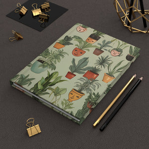 Happy Cactus Hardcover Journal (Back to School / Gratitude / Manifesting Journal) - FNKY ROOSTER DESIGNS