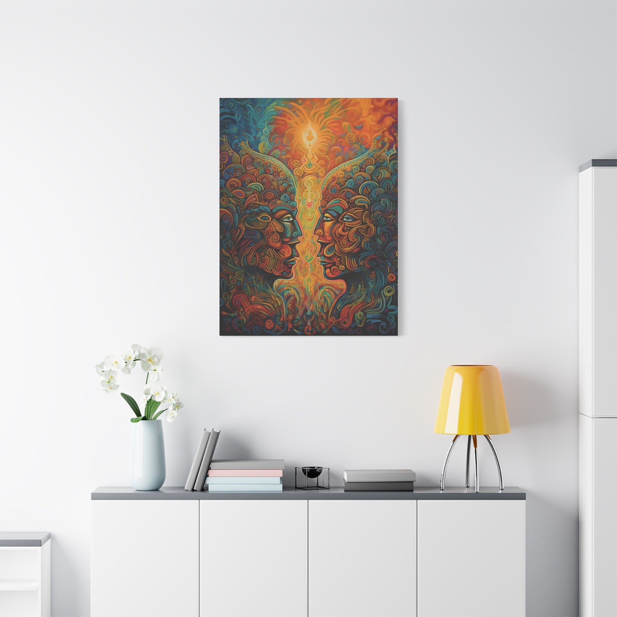 I see you Ayahuasca Sacred Vision Canvas Print - Matte Canvas, Stretched, 1.25" (Series 2) - FNKY ROOSTER DESIGNS