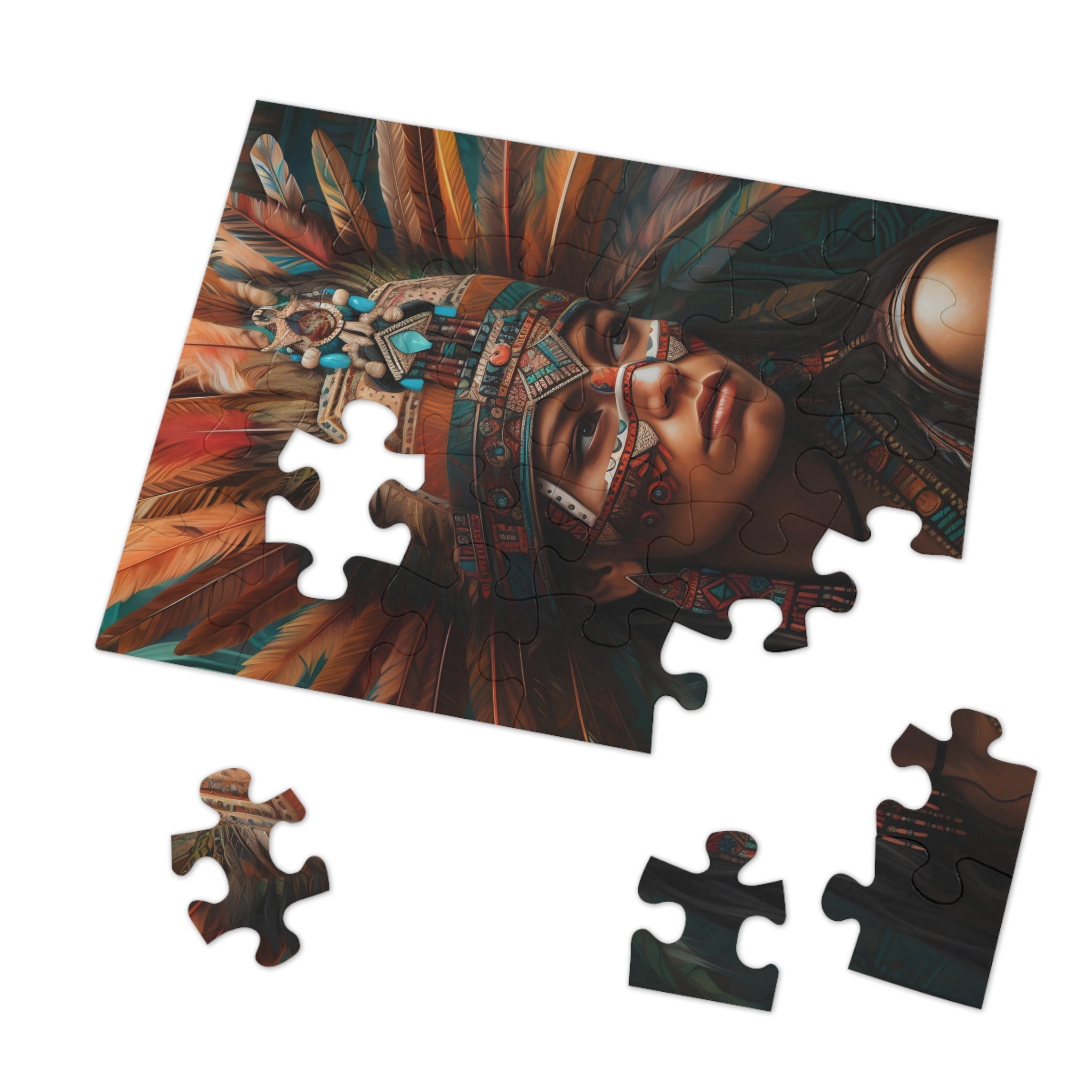 Jigsaw Puzzle (30, 110, 252, 500,1000 - Piece) - FNKY ROOSTER DESIGNS