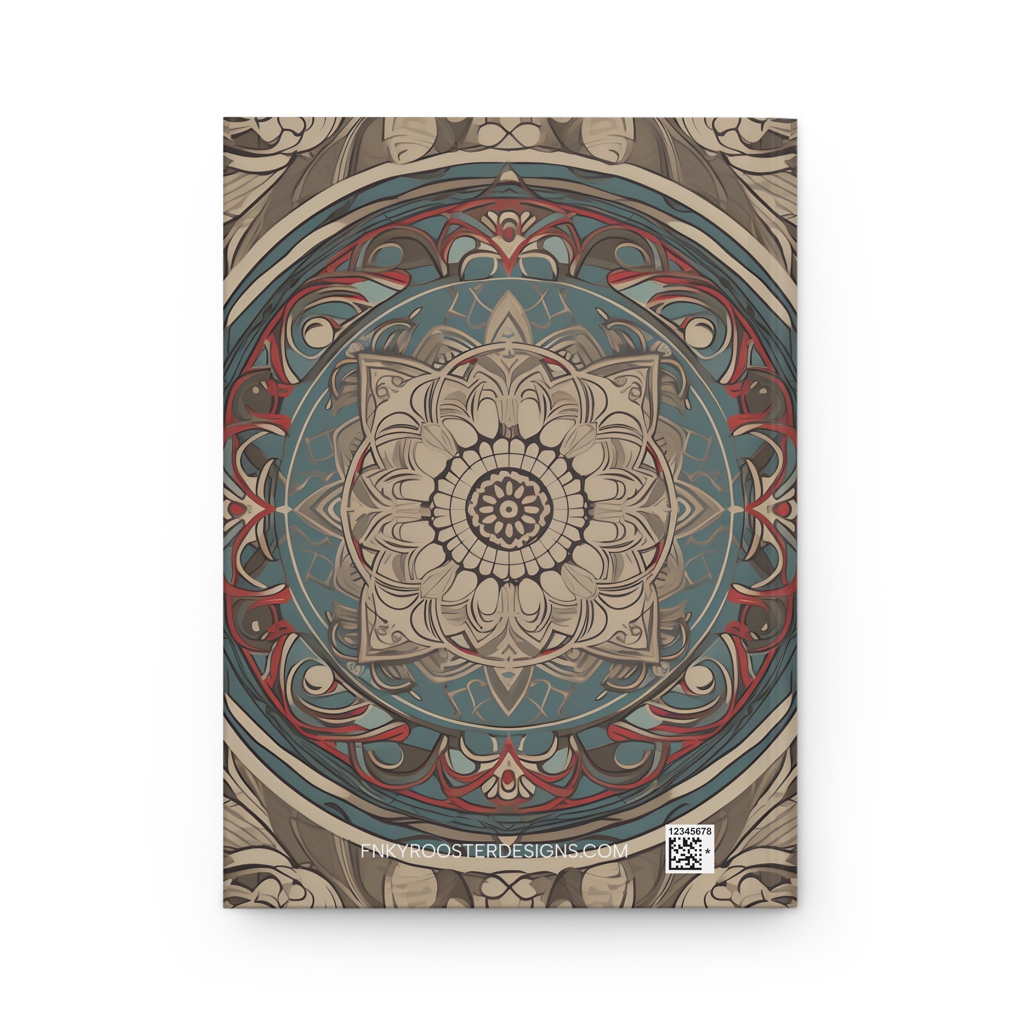 Midnight Camp Chronicles: Ornamental Echoes Hard Cover Notebook or Journal (Back to School / Gratitude / Manifesting Journal) - FNKY ROOSTER DESIGNS