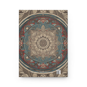 Midnight Camp Chronicles: Ornamental Echoes Hard Cover Notebook or Journal (Back to School / Gratitude / Manifesting Journal) - FNKY ROOSTER DESIGNS