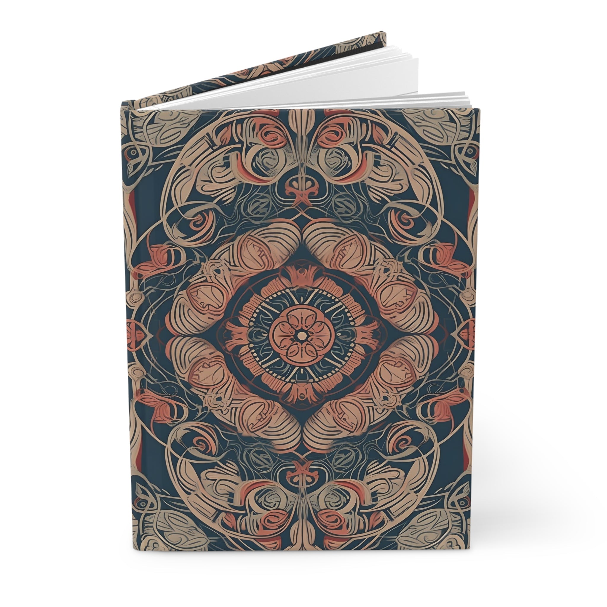 Midnight Camp Chronicles: Ornamental Echoes Hard Cover Notebook or Journal (Back to School / Gratitude / Manifesting Journal) - FNKY ROOSTER DESIGNS