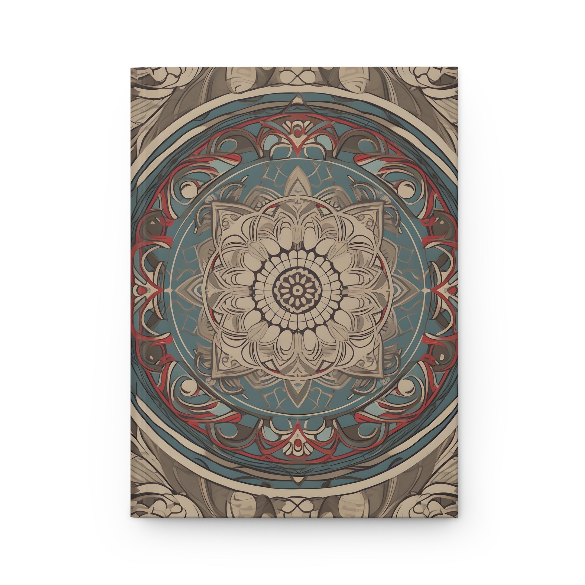 Midnight Camp Chronicles: Ornamental Echoes Hard Cover Notebook or Journal (Back to School / Gratitude / Manifesting Journal) - FNKY ROOSTER DESIGNS