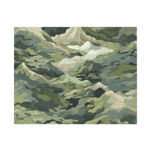 Mountain Camo Jigsaw Puzzle: Choose Your Challenge with 30 to 1000 Pieces - Ships in Gift - Ready Metal Tin - FNKY ROOSTER DESIGNS