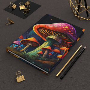 Mushroom Journal Hardcover Matte (Gratitude / Manifesting / Affirmation) - FNKY ROOSTER DESIGNS