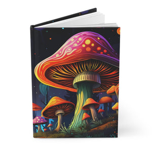 Mushroom Journal Hardcover Matte (Gratitude / Manifesting / Affirmation) - FNKY ROOSTER DESIGNS