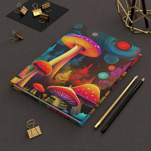 Mushroom Journal Hardcover Matte (Gratitude / Manifesting / Affirmation) - FNKY ROOSTER DESIGNS