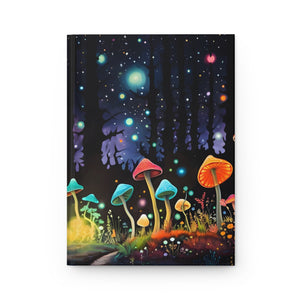 Mushroom Journal Hardcover Matte Notebook (Gratitude / Manifesting / Affirmation) - FNKY ROOSTER DESIGNS