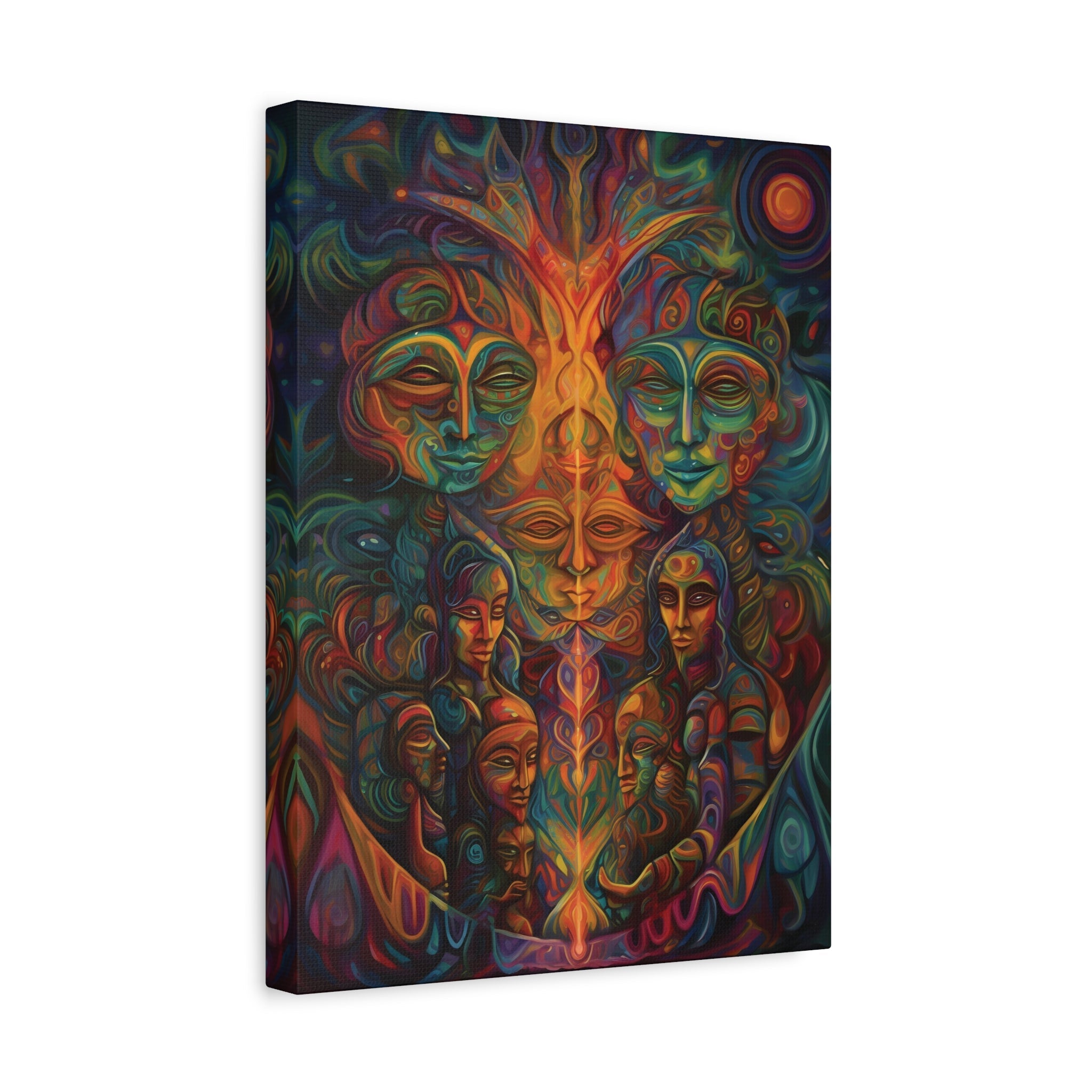 Oneness: A Vision of Unity Canvas Print - Spiritual Wall Art