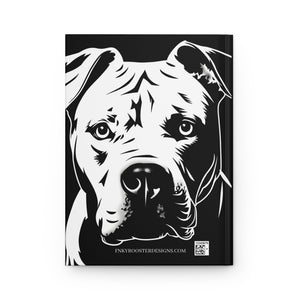 Pit Bull Hardcover Journal (Back to School / Gratitude / Manifesting Journal) - FNKY ROOSTER DESIGNS