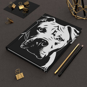 Pitbull Hardcover Journal (Back to School / Gratitude / Manifesting Journal) - FNKY ROOSTER DESIGNS