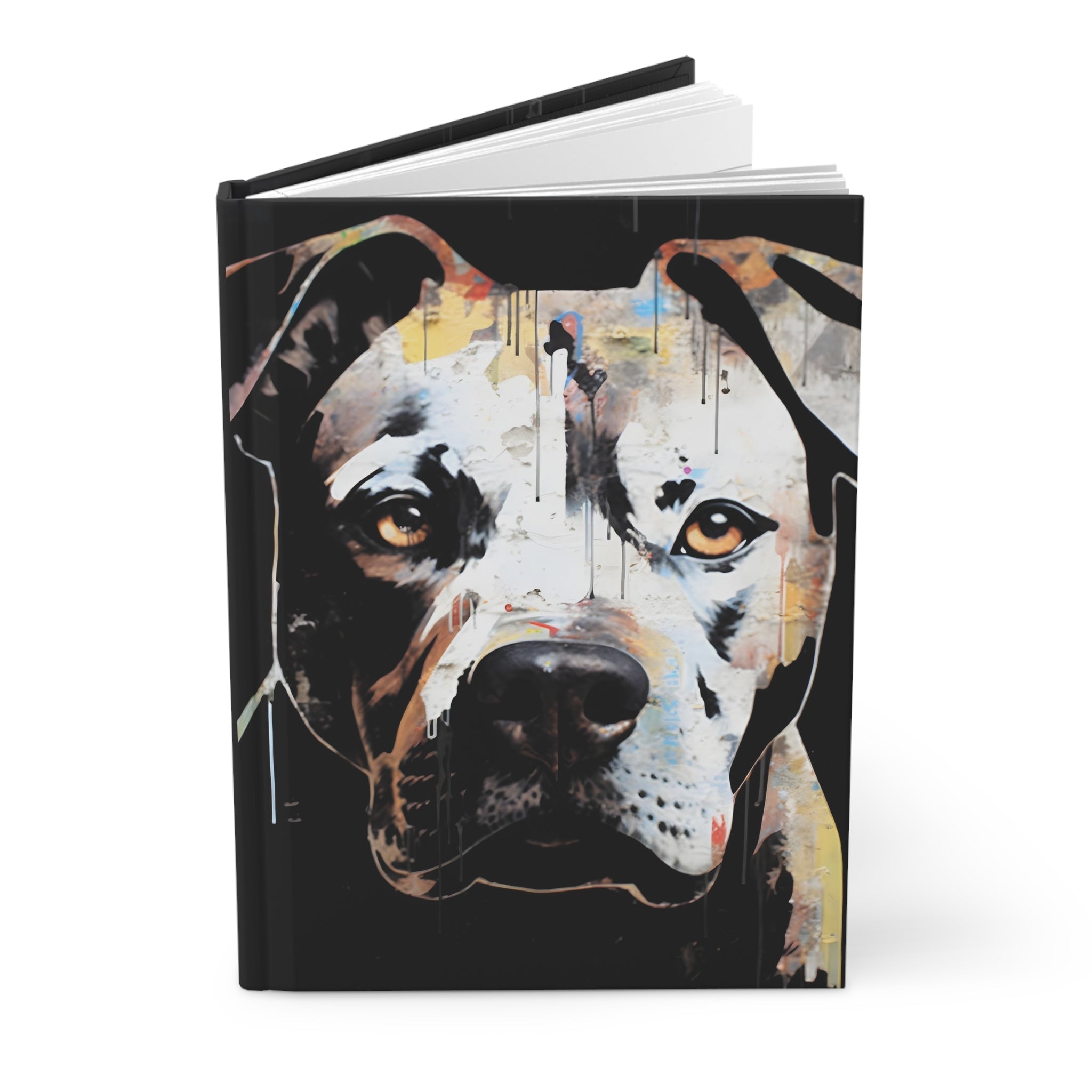 Pitbull Hardcover Journal (Back to School / Gratitude / Manifesting Journal) - FNKY ROOSTER DESIGNS