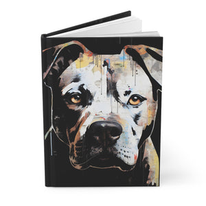 Pitbull Hardcover Journal (Back to School / Gratitude / Manifesting Journal) - FNKY ROOSTER DESIGNS