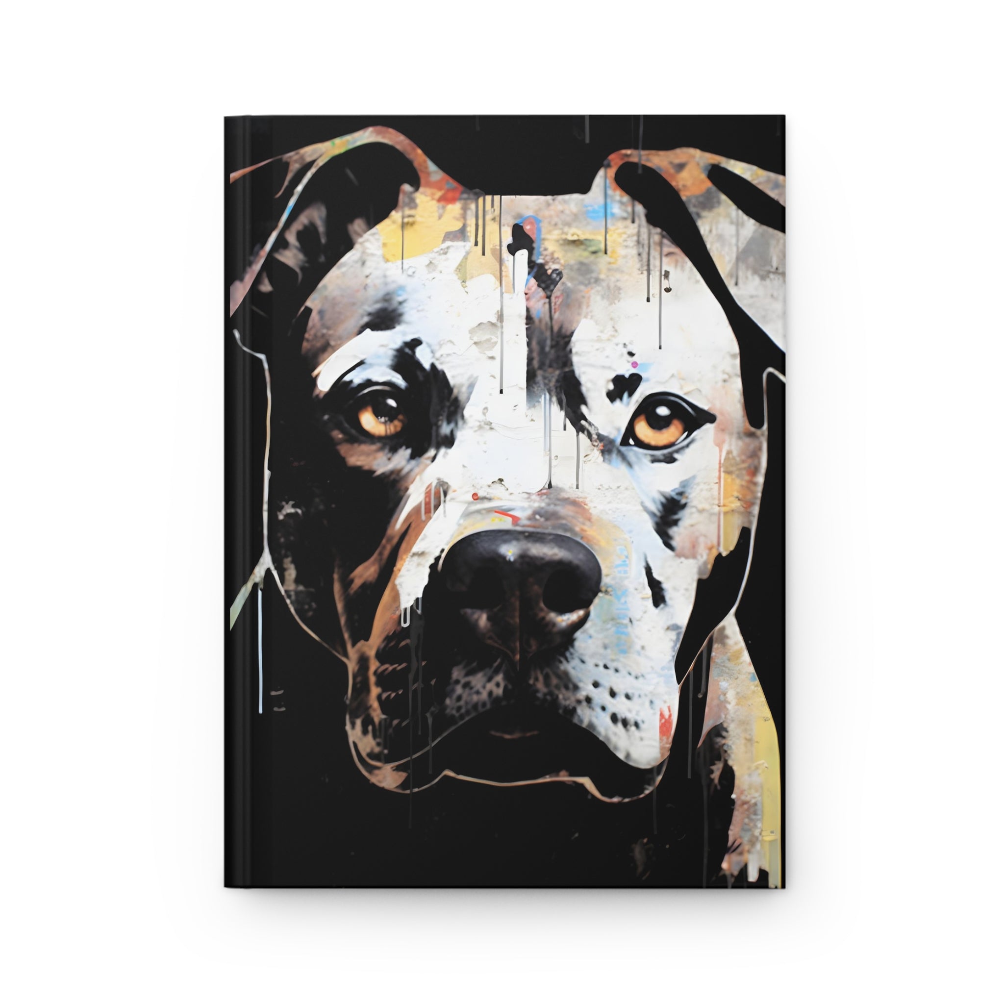 Pitbull Hardcover Journal (Back to School / Gratitude / Manifesting Journal) - FNKY ROOSTER DESIGNS
