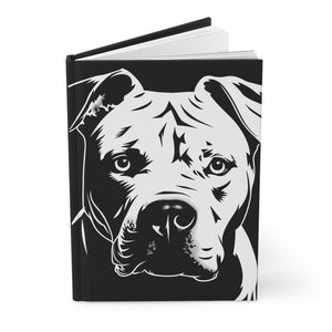 Pitbull Hardcover Journal (Back to School / Gratitude / Manifesting Journal) - FNKY ROOSTER DESIGNS