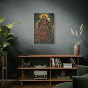 Premium Ayahuasca Plant Medicine Peruvian Art Inspired Sacred Vision Canvas Print - Spiritual Wall Art Canvas Stretched, 1.25'' - FNKY ROOSTER DESIGNS