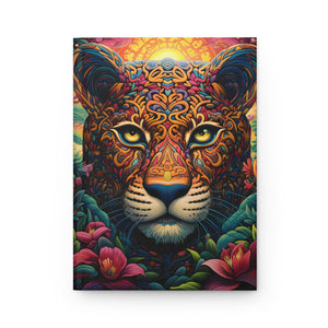 Psychedelic Lion Hardcover Journal (Back to School / Gratitude / Manifesting Journal) - FNKY ROOSTER DESIGNS