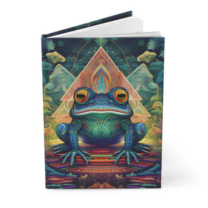Sacred Frog Hardcover Matte Journal - FNKY ROOSTER DESIGNS