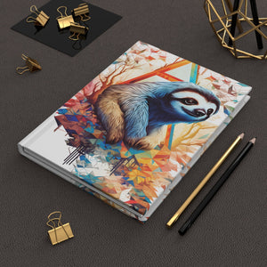 Sacred Sloth Hardcover Journal (Back to School / Gratitude / Manifesting Journal) - FNKY ROOSTER DESIGNS
