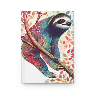 Sacred Sloth Hardcover Journal (Back to School / Gratitude / Manifesting Journal) - FNKY ROOSTER DESIGNS