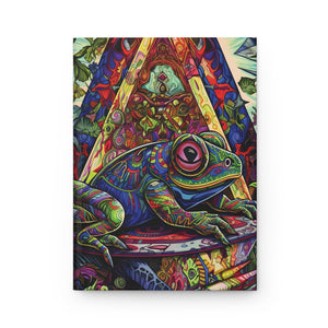 Sacred Vision Frog Hardcover Journal (Back to School / Gratitude / Manifesting Journal) - FNKY ROOSTER DESIGNS