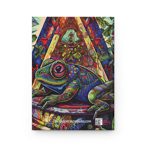 Sacred Vision Frog Hardcover Journal (Back to School / Gratitude / Manifesting Journal) - FNKY ROOSTER DESIGNS