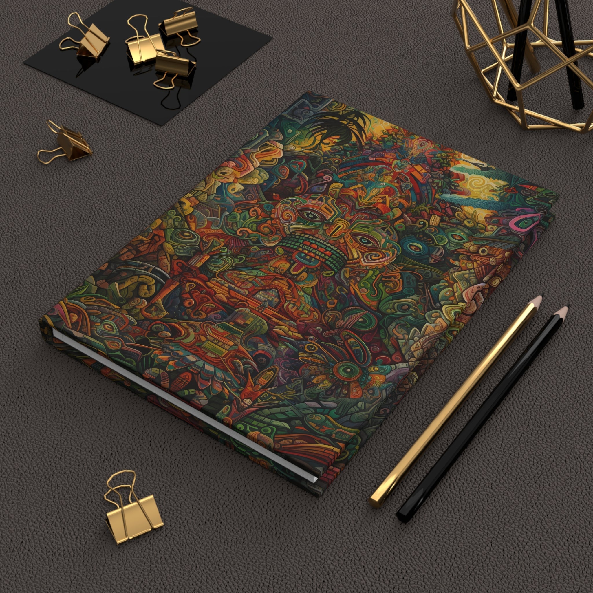 Sacred Vision Hardcover Journal (Back to School / Gratitude / Manifesting Journal) - FNKY ROOSTER DESIGNS