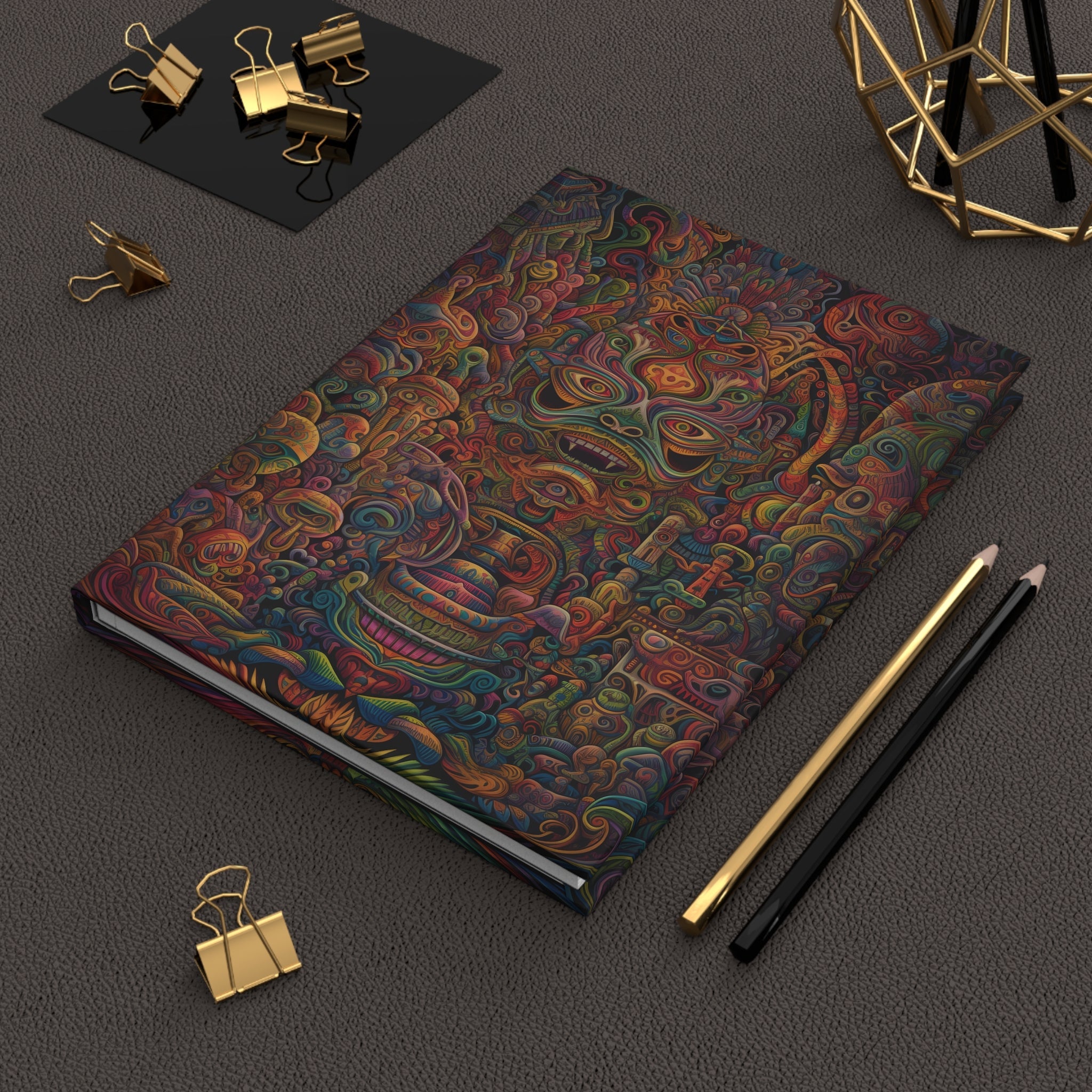 Sacred Vision Hardcover Journal (Back to School / Gratitude / Manifesting Journal) - FNKY ROOSTER DESIGNS