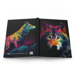 Sacred Wolf Hardcover Journal (Gratitude / Manifesting / Affirmation) - FNKY ROOSTER DESIGNS