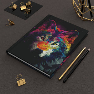 Sacred Wolf Hardcover Journal (Gratitude / Manifesting / Affirmation) - FNKY ROOSTER DESIGNS