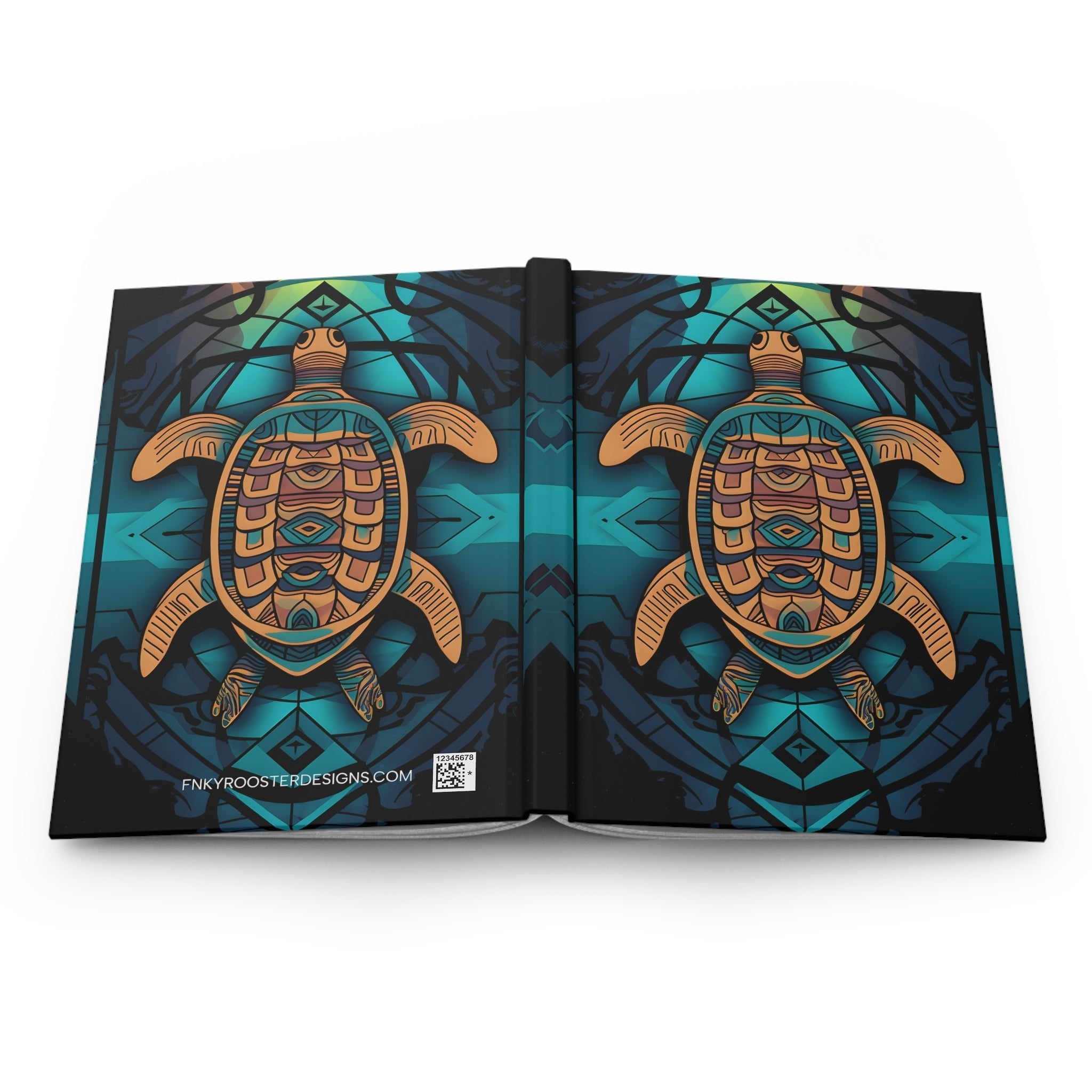 Sea Turtle Hard Cover Diary or Journal (Back to School / Gratitude / Manifesting Journal) - FNKY ROOSTER DESIGNS